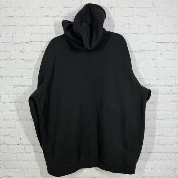 Carhartt Hoodie Black Sweatshirt Men 2XL Pullover Workwear Gorpcore Heavyweight - Picture 3 of 15